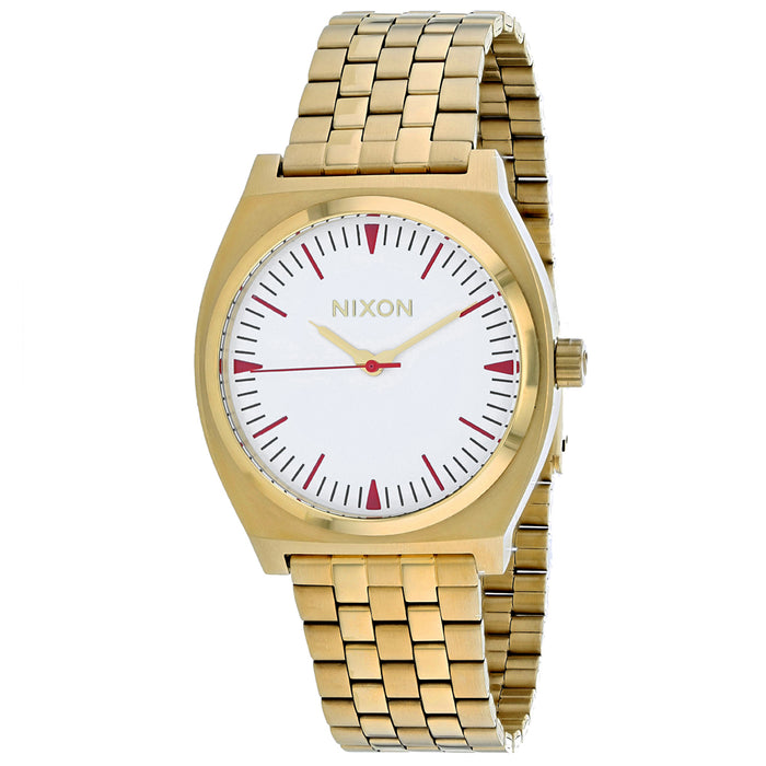 Nixon Men's Time Teller White Watch - A045-3004