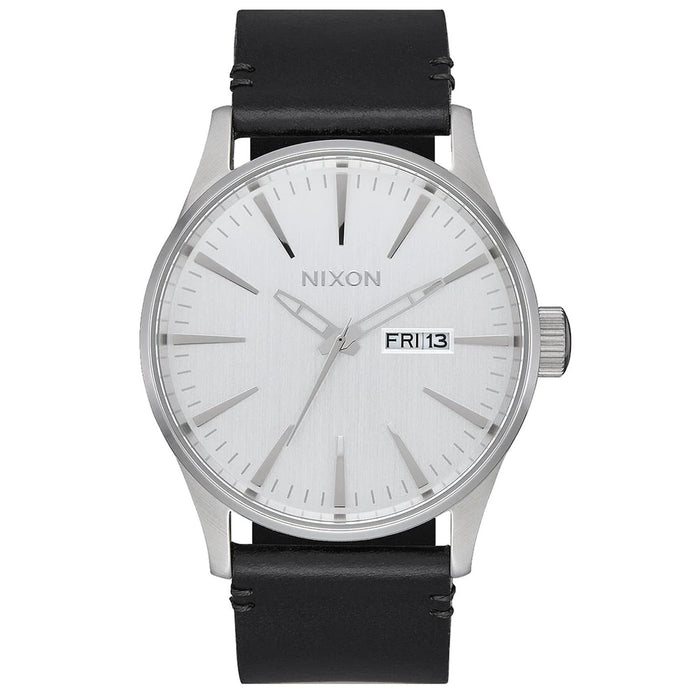 Nixon Men's Sentry White Dial Watch - A105-2871
