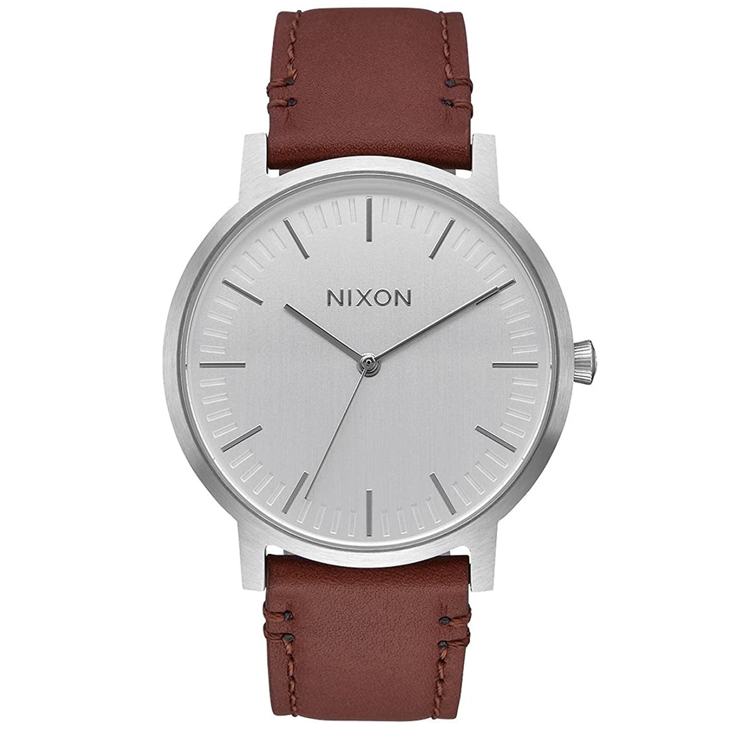 Nixon Men's Porter Silver Dial Watch - A105-81113 — Accuratime