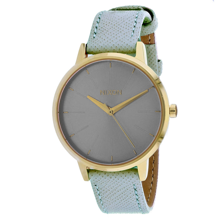 Nixon Women's Kensington Leather Green Watch - A108-2814