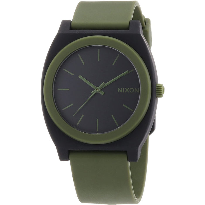 Nixon Men's Time Teller Black Dial Watch - A119-1042