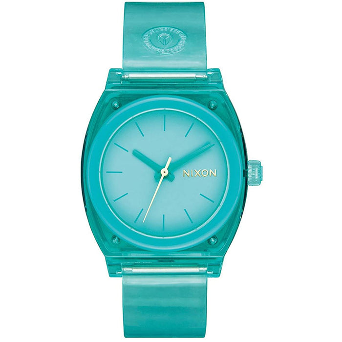 Nixon Women's Medium Time Teller P Teal Dial Watch - A1215-309