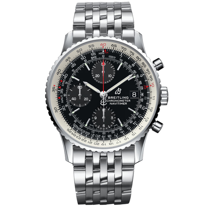 Breitling Men's Navitimer Black Dial Watch - A13324121B1A1