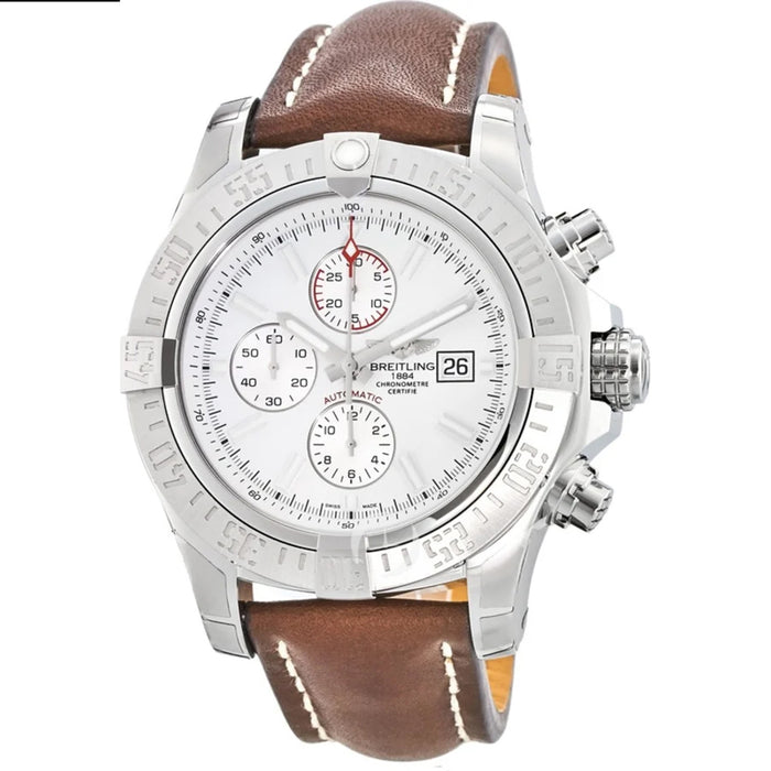 Breitling Men's Super Avengers Silver Dial Watch - A1337111/G779L