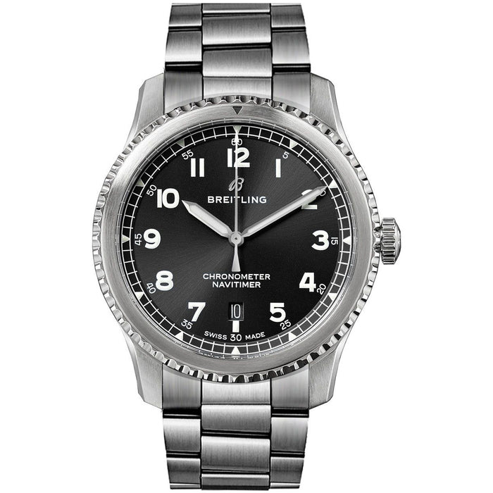 Breitling Men's Navitimer Black Dial Watch - A17314101B1A1