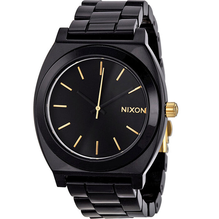 Nixon Men's Time Teller Black Dial Watch - A327-1031