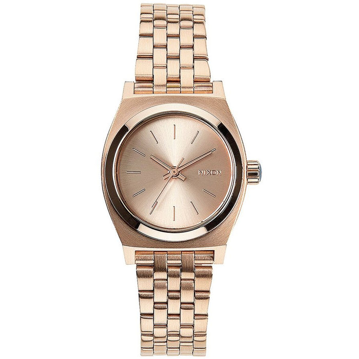 Nixon Women's Time Teller Rose gold Dial Watch - A399-897