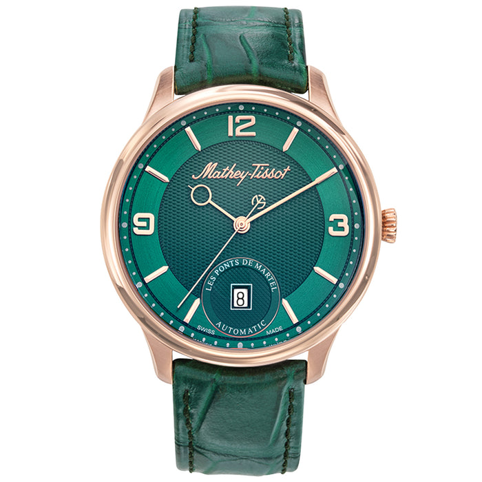 Mathey Tissot Men's Classic Green Dial Watch - AC1886PVE