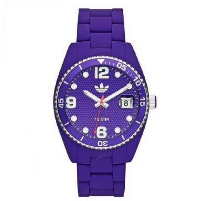 Adidas Men's Brisbane Purple Dial Watch - ADH6178