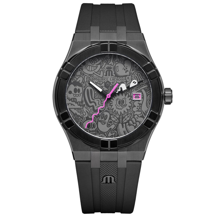 Maurice Lacroix Men's Aikon Grey Dial Watch - AI1108-PVL20-090