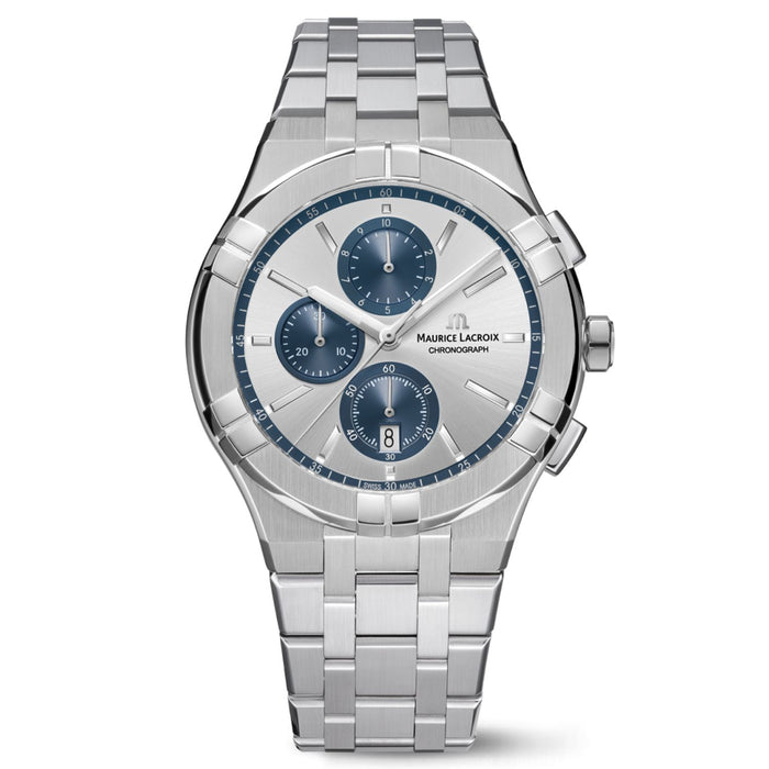 Maurice Lacroix Men's Aikon Silver Dial Watch - AI1118-SS002-230