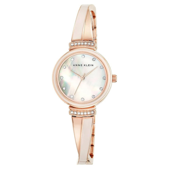 Anne Klein Women's Classic White Dial Watch - AK-2216BLRG