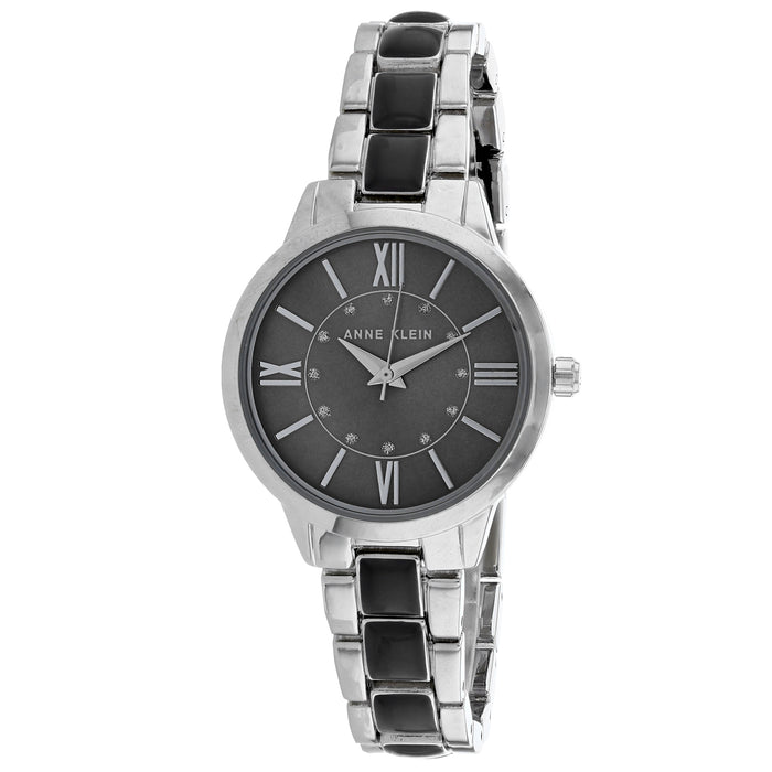 Anne Klein Women's Classic Grey Dial Watch - AK-3329GYSV