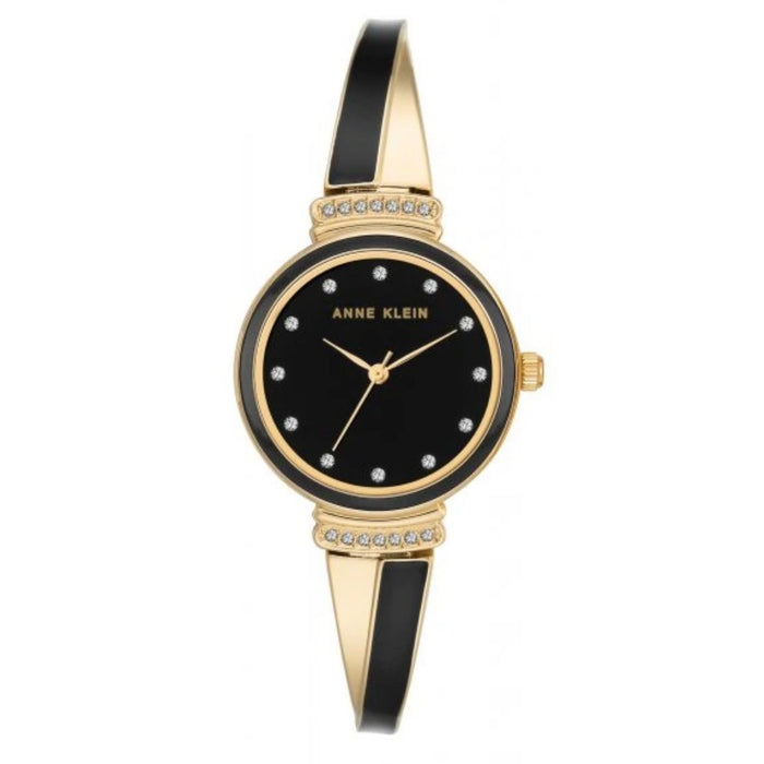 Anne Klein Women's Classic Black Dial Watch - AK/2716BKST