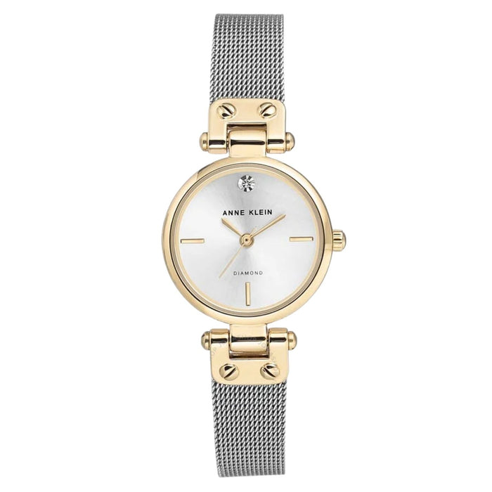 Anne Klein Women's Wanita Silver Dial Watch - AK/3003SVTT