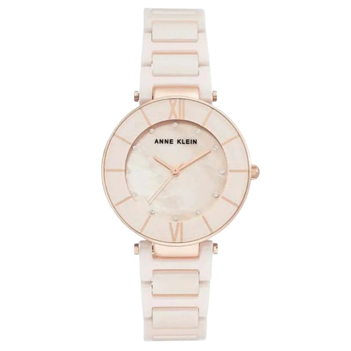 Anne Klein Women's Premium Pink Dial Watch - AK/3266LPRG