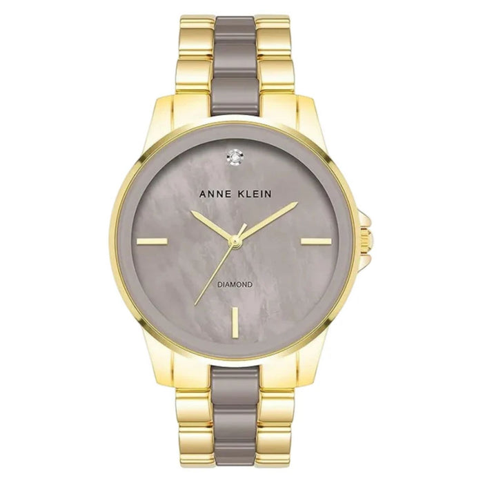 Anne Klein Women's Classic Grey Dial Watch - AK/4120TPGB