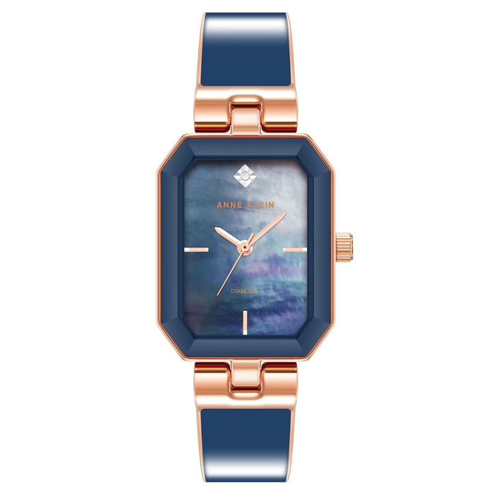 Anne Klein Women's Classic Blue Dial Watch - AK/4162NMRG