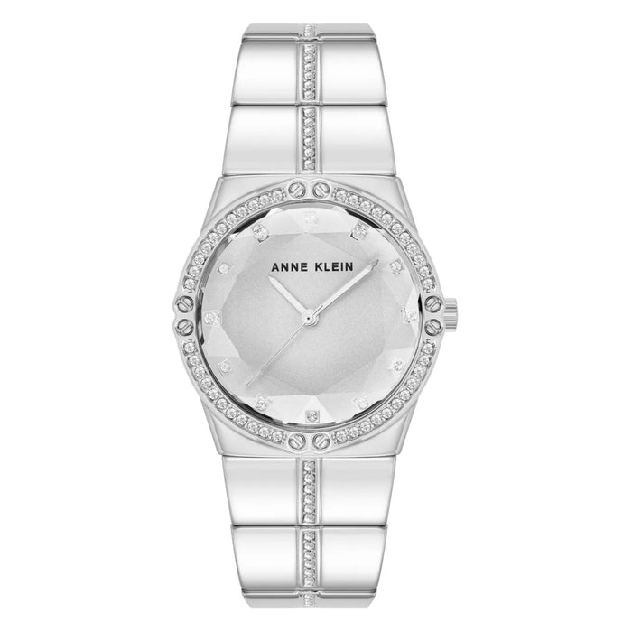 Anne Klein Women's Classic Silver Dial Watch - AK/5037SVSV