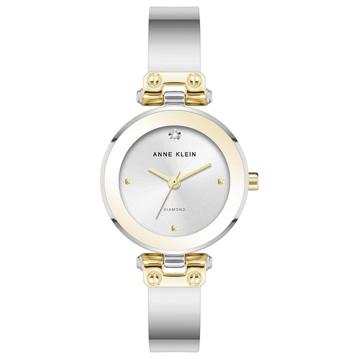 Anne Klein Women's Classic Silver Dial Watch - AK/5141SVTT