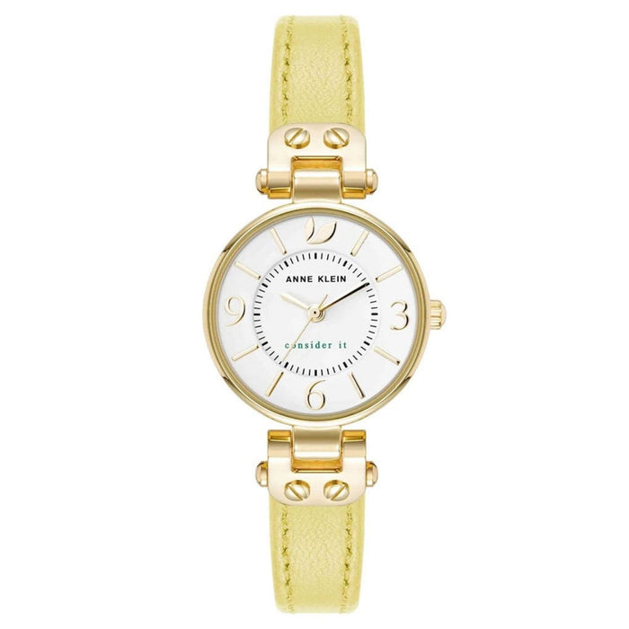 Anne Klein Women's Consider it White Dial Watch - AK/5144WTYL