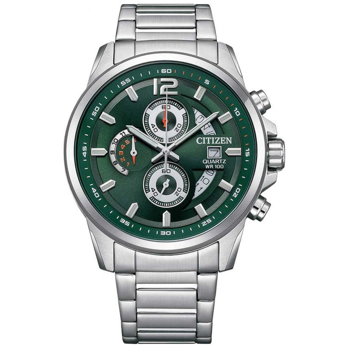 Citizen Men's Classic Green Dial Watch - AN3690-56X