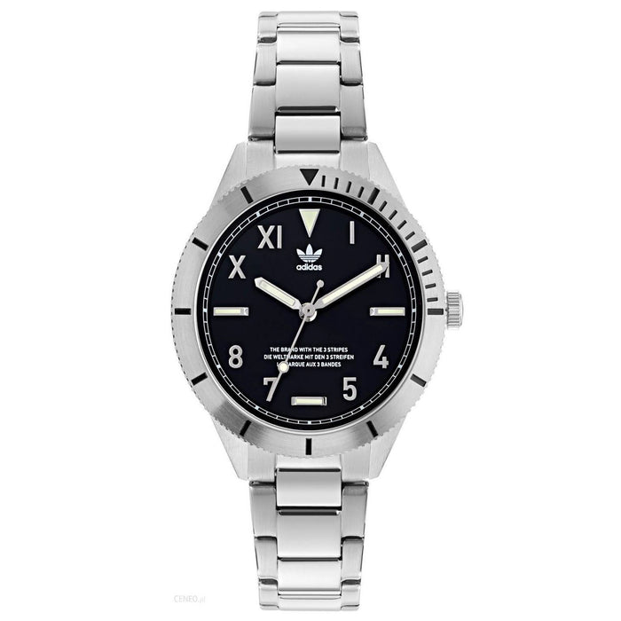 Adidas Women's Originals Fashion Edition Three Black Dial Watch - AOFH22053