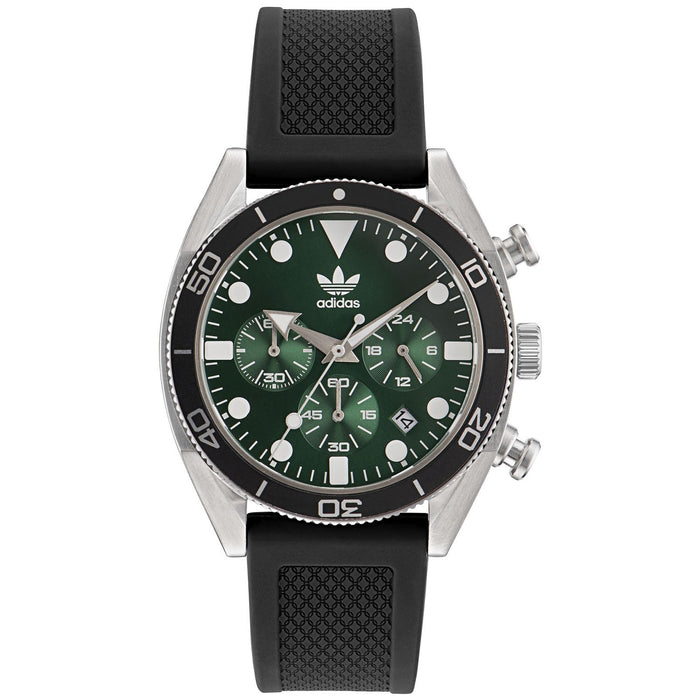 Adidas Men's Originals Fashion Edition Two Green Dial Watch - AOFH23005