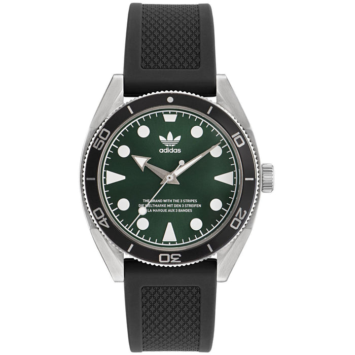 Adidas Men's Originals Fashion Edition Two Green Dial Watch - AOFH23008