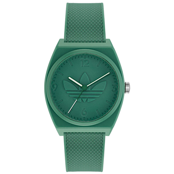 Adidas Men's Originals Street Project Two Green Dial Watch - AOST22032