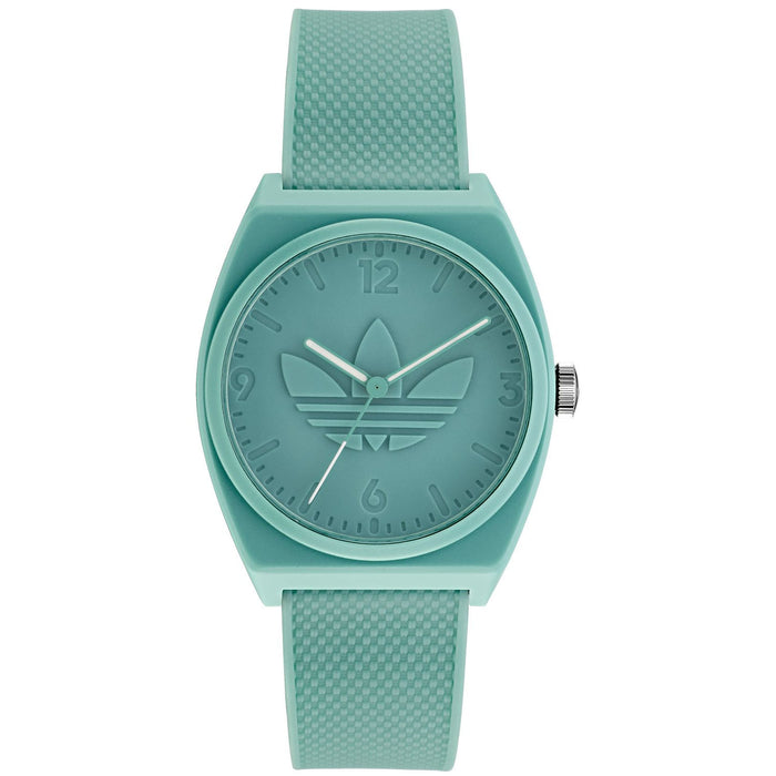 Adidas Men's Originals Street Project Two Green Dial Watch - AOST22037