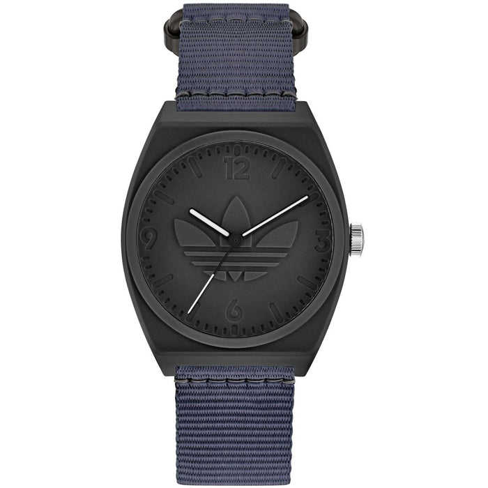 Adidas Men's Originals Street Project Two Black Dial Watch - AOST22041