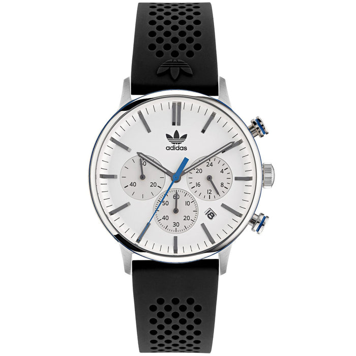 Adidas Men's Originals Style Code One Chrono White Dial Watch - AOSY22014