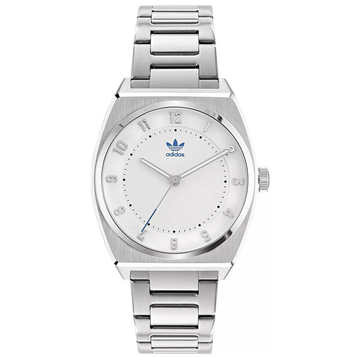 Adidas Men's Originals Style Code One White Dial Watch - AOSY22025