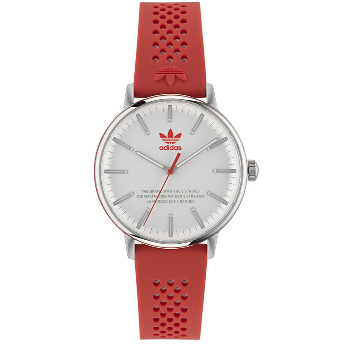 Adidas Men's Originals Code One White Dial Watch - AOSY23024