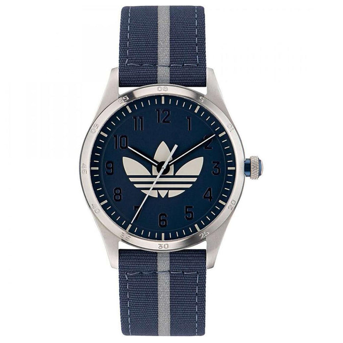 Adidas Men's Originals Code Four Blue Dial Watch - AOSY23041