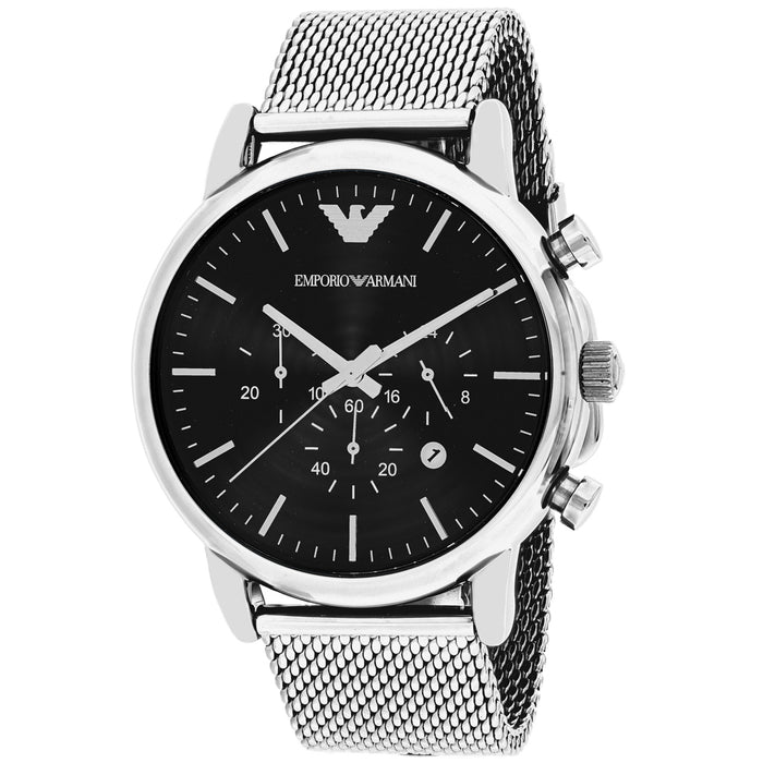 Armani Men's Classic Black Dial Watch - AR1811