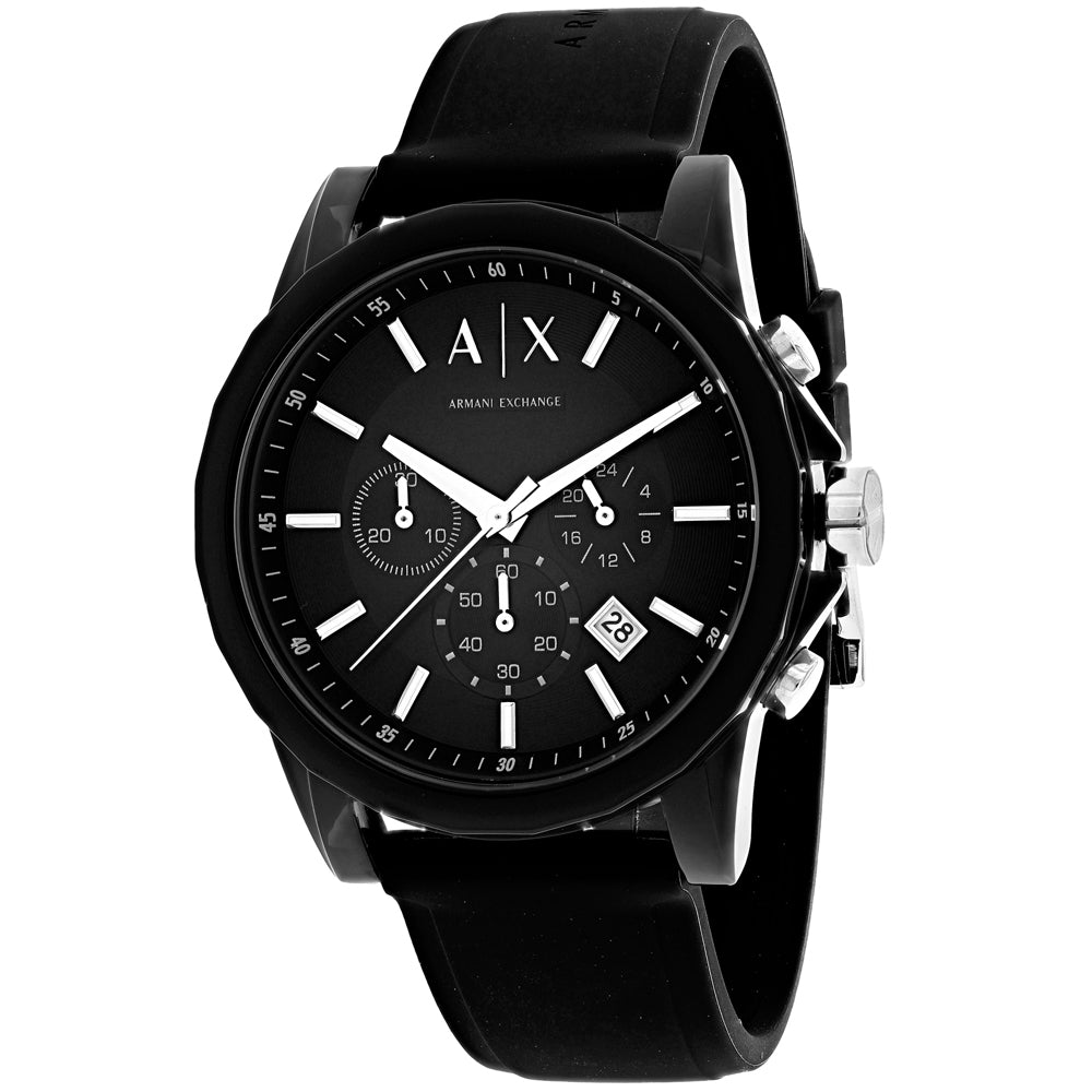 Armani Exchange Men's Classic Black Dial Watch - AX1326 — Accuratime