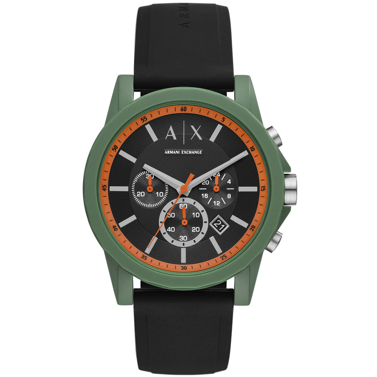 Armani Exchange Men's Classic Black Dial Watch - AX1348 — Accuratime
