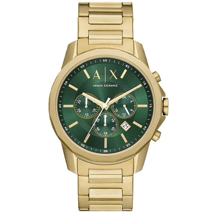 Armani Exchange Men's Banks Green Dial Watch - AX1746