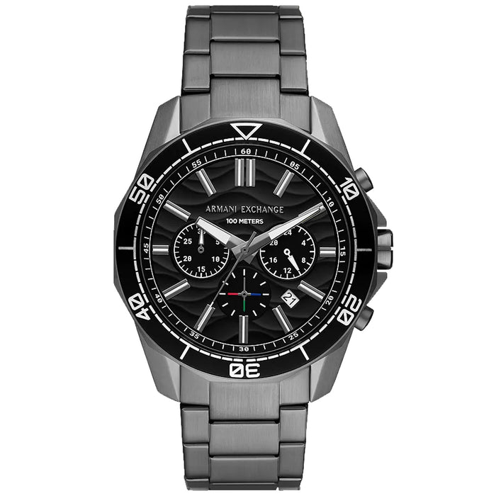 Armani Exchange Men's Spencer Black Dial Watch - AX1959