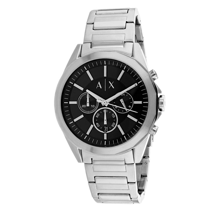 Armani Exchange Men's Classic Black Dial Watch - AX2600