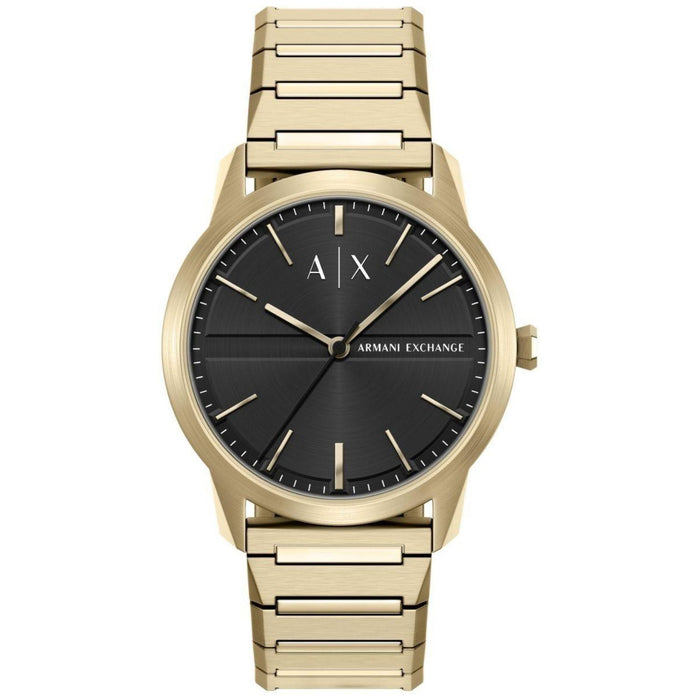 Armani Exchange Men's Lexon Black Dial Watch - AX2650