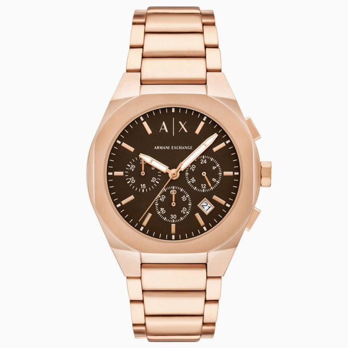 Armani Exchange Men's Sync Brown Dial Watch - AX4188