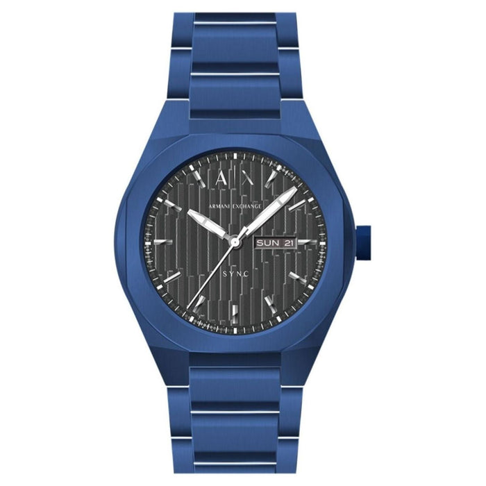 Armani Exchange Men's Sync Black Dial Watch - AX4299