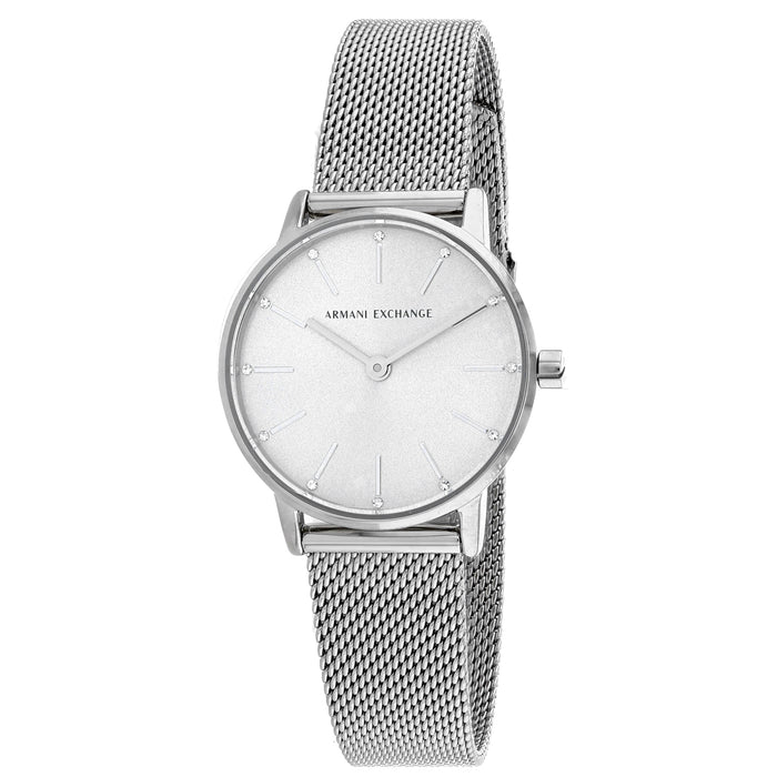 Armani Exchange Women's Lola Silver Dial Watch - AX5565