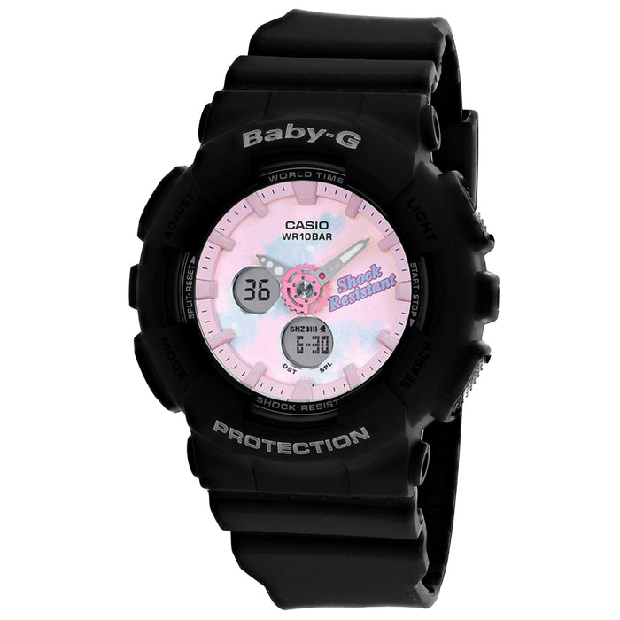 Casio Women's Baby-G Pink Dial Watch - BA120T-1A