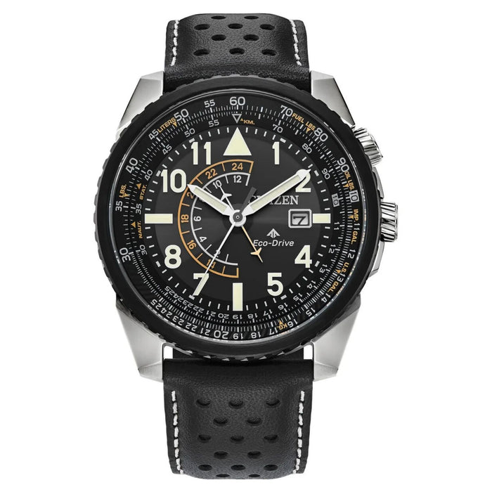 Citizen Men's Night hawk Black Dial Watch - BJ7137-07E