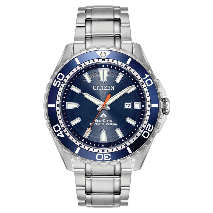 Citizen Men's Eco-Drive Blue Dial Watch - BN0191-55L