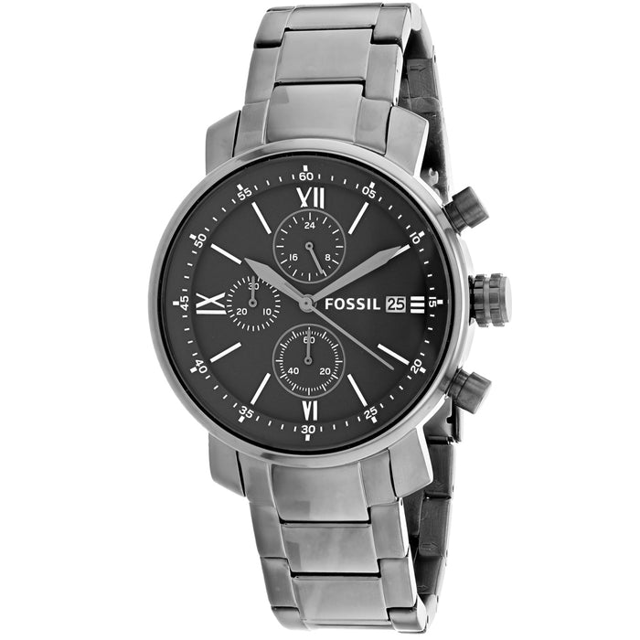 Fossil Men's Rhett Grey Dial Watch - BQ1004